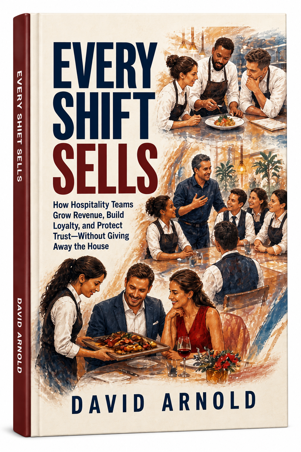 Every Shift Sells — book cover by David Arnold