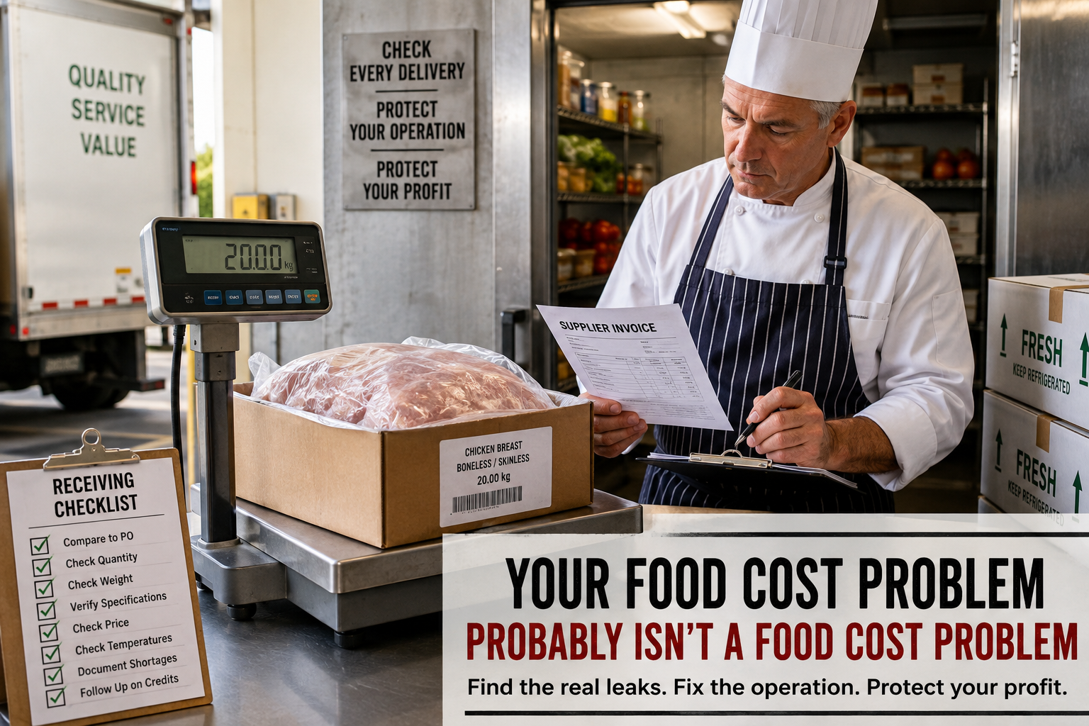 Your Food Cost Problem Probably Isn’t a Food Cost Problem