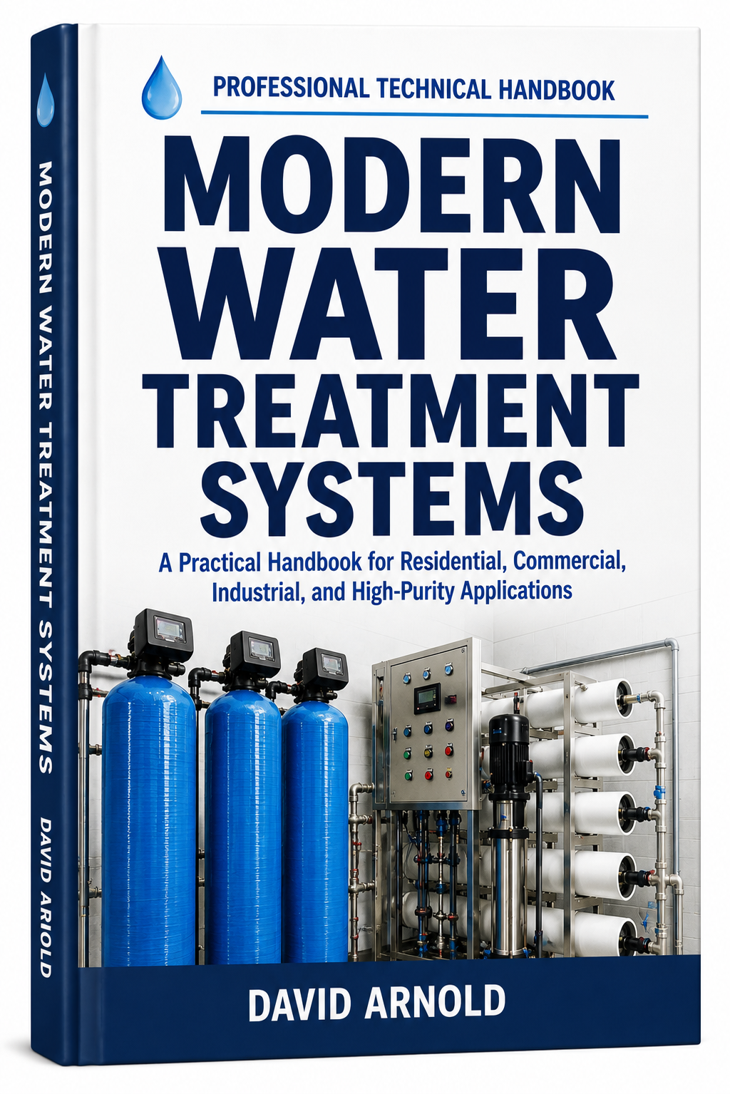 Modern Water Treatment Systems — book cover by David Arnold
