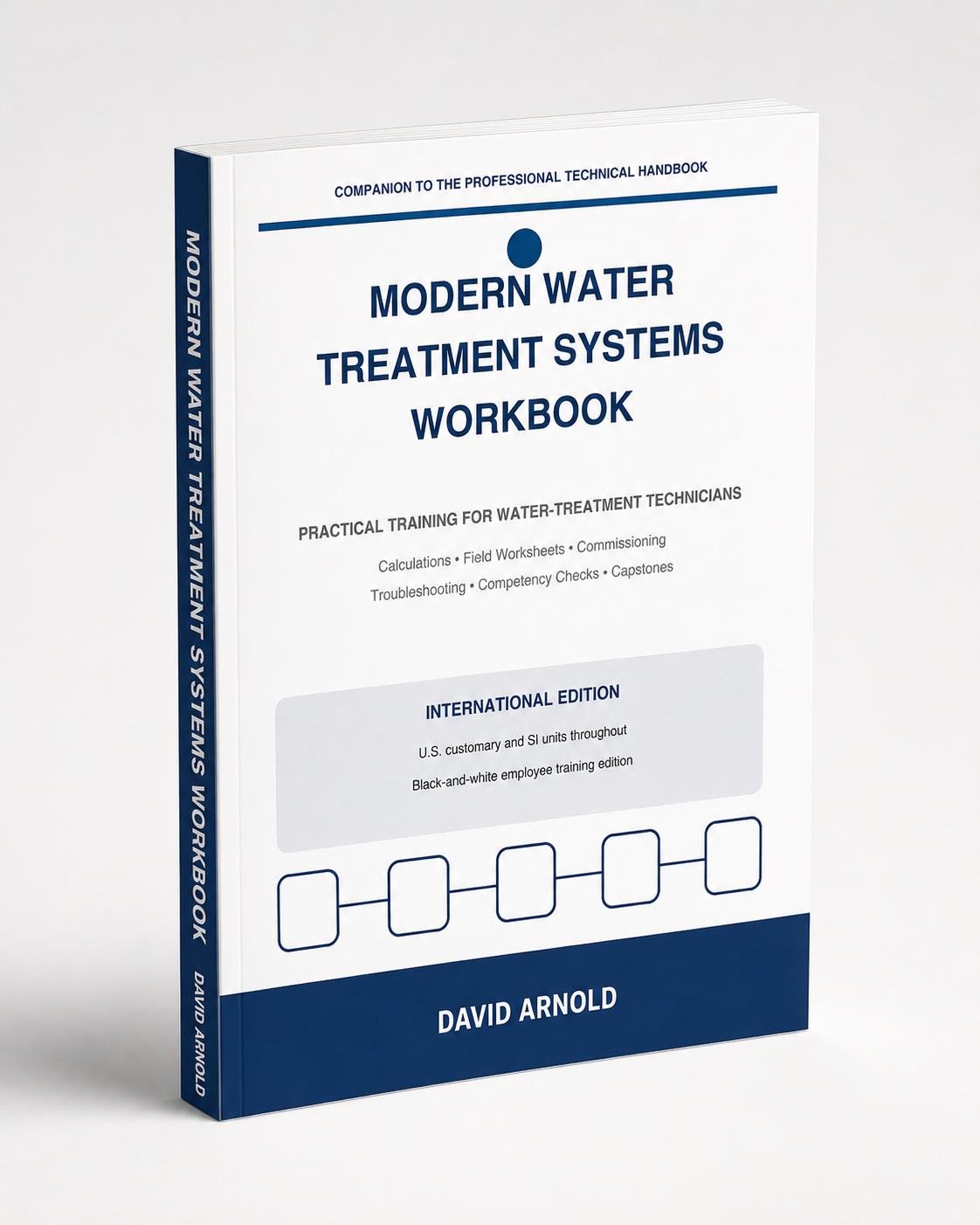 Modern Water Treatment Systems Workbook — book cover by David Arnold