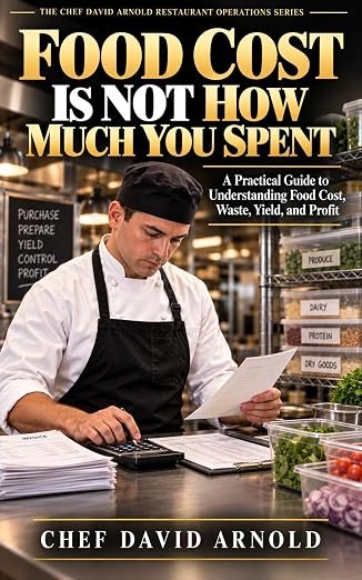 Food Cost Is Not How Much You Spent by Chef David Arnold