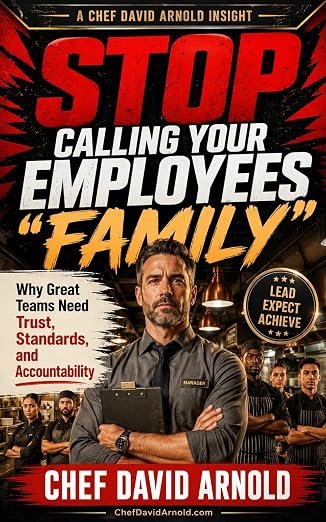 Stop Calling Your Employees “Family” — book cover by David Arnold