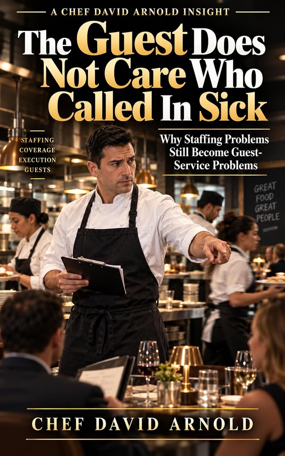 The Guest Does Not Care Who Called In Sick by Chef David Arnold
