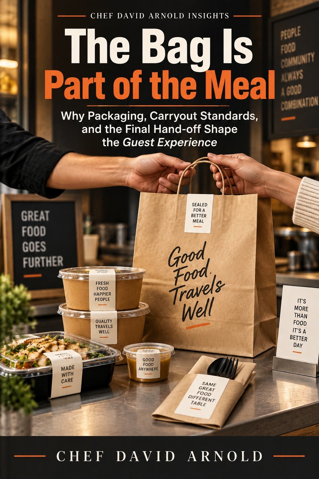 The Bag Is Part of the Meal by Chef David Arnold