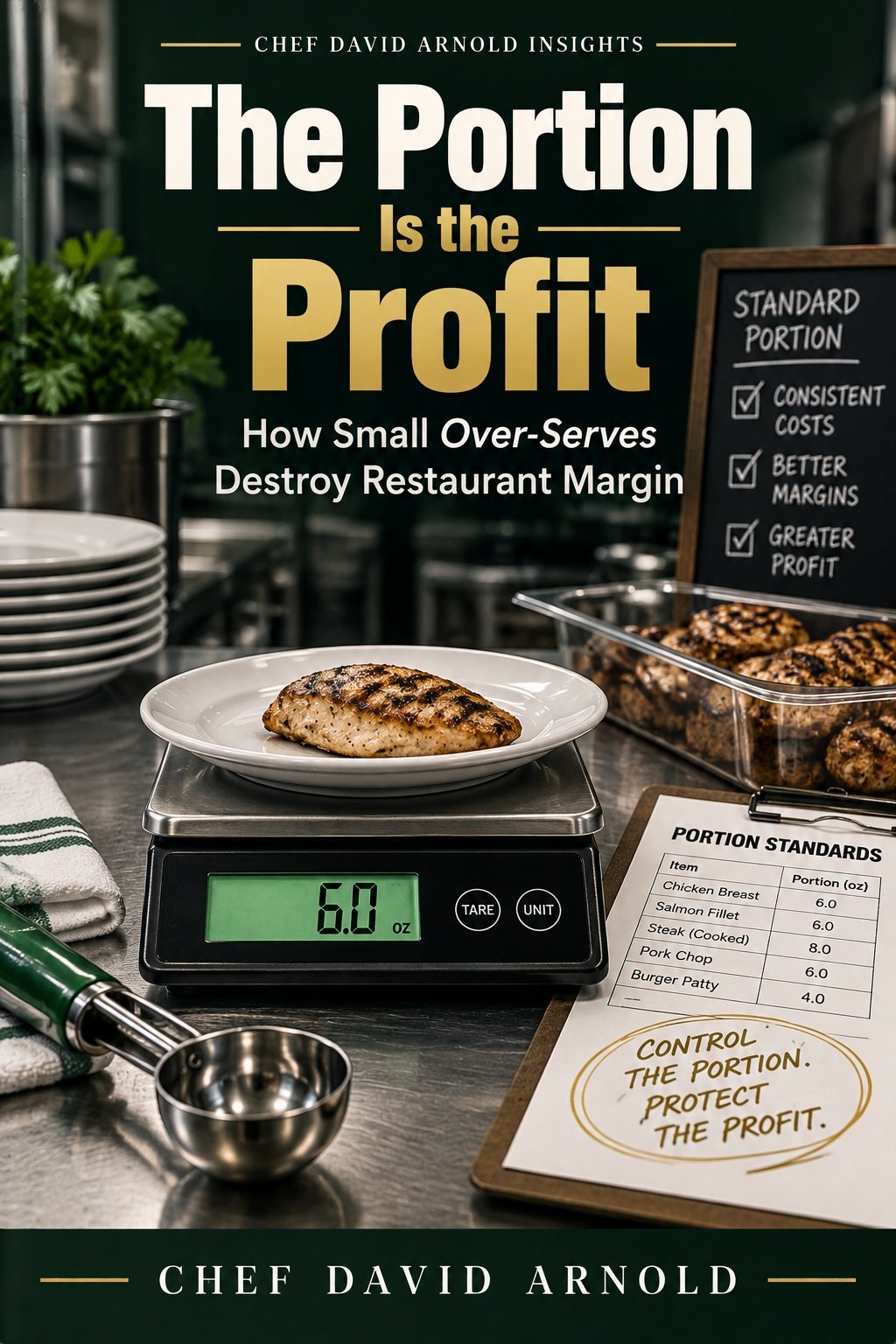 The Portion Is the Profit by Chef David Arnold